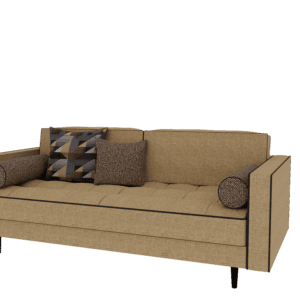 SPL Lenix 2 Seater L Shape Sofa